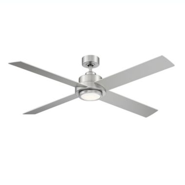 Trade Winds Caleb 56" LED Ceiling Fan in Brushed Nickel. View a larger version of this product image.