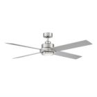 Alternate image 2 for Trade Winds Caleb 56" LED Ceiling Fan in Brushed Nickel