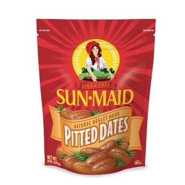 Sun-Maid Deglet Noor California Pitted Dates, 8oz. View a larger version of this product image.