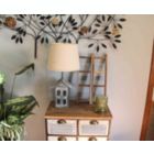 Alternate image 2 for Direct International Set of 2 Distressed Finish 20 Inch Wooden Decorative Ladders Farmhouse Decor