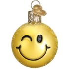 Alternate image 1 for Old World Christmas Mini Emoji Set Glass Blown Ornaments