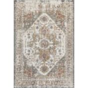 nuLOOM Justine Vintage Medallion Area Rug