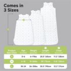 Alternate image 3 for KeaBabies Organic Baby Sleep Sack Wearable Blanket, Baby Sleeping Bag 0-24 Months, Baby Sleep Sacks (KeaStory, L)