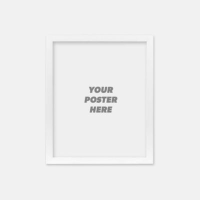 Dormify Lightweight Poster Frame - 9" x 12" - White