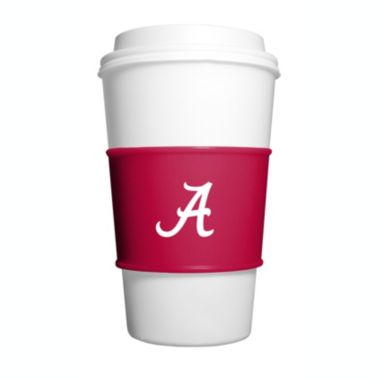 MasterPieces Game Day FanPans - NCAA Alabama Crimson Tide - Team Logo Silicone Cup Sleeve, Dishwasheer Safe. View a larger version of this product image.