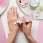 Alternate image 3 for Lovery Bath and Body Gift Basket For Women - Cherry Blossom Home Spa Set