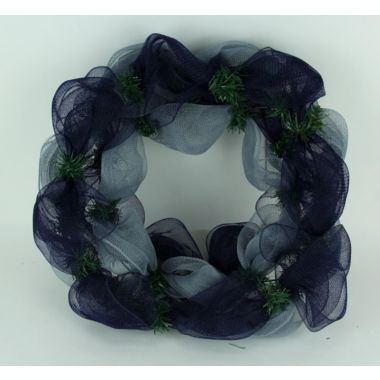 The Memory Company MLB New York Yankees Logo Mesh Front Door Wreath. View a larger version of this product image.