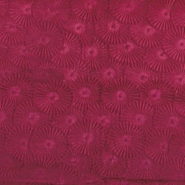 Sheridan Ultra Cozy Louve Embossed Jacquard Blanket - Queen (90" x 90") Burgundy. View a larger version of this product image.
