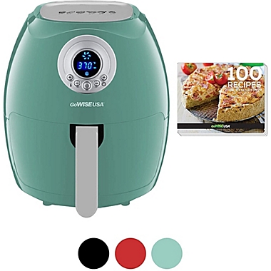 GoWise3.7-Quart Digital Air Fryer + 100 Recipes - Mint. View a larger version of this product image.