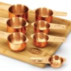 Alternate image 1 for 2lbDepot Copper Plated Measuring Cups, Premium 18/8 Stainless Steel Metal, Stackable