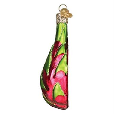Old World Christmas Glass Blown Ornament Dragon Fruit (#28135). View a larger version of this product image.