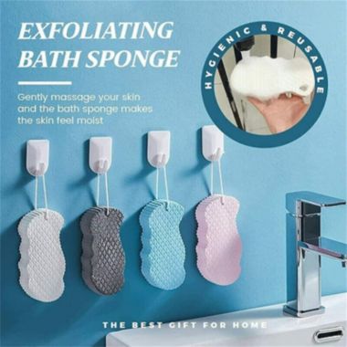 Kitcheniva Ultra Soft Bath Body Shower Sponge Spa Scrub Exfoliator Dead Skin Remove Hot. View a larger version of this product image.