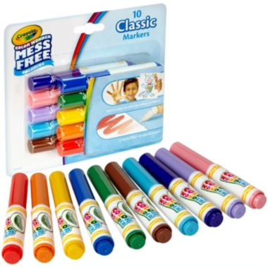 Crayola Color Wonder Mess Free Coloring 10 Mini Markers Classic Colors. View a larger version of this product image.