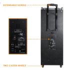 Alternate image 1 for Befree Sound 700W Dual 10 Inch Subwoofer Bluetooth Portable Party Speaker with Sound Reactive Party Lights, USB/ SD Input, Rechargeable Battery, Remote Control And 2 Wireless Microphones