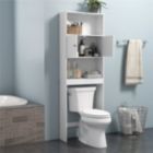Alternate image 1 for Generic Over the Toilet with 3-Shelves and 2-Doors Cabinet