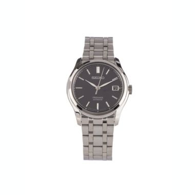 Seiko Men's Silver Presage Automatic Dress Watch. View a larger version of this product image.
