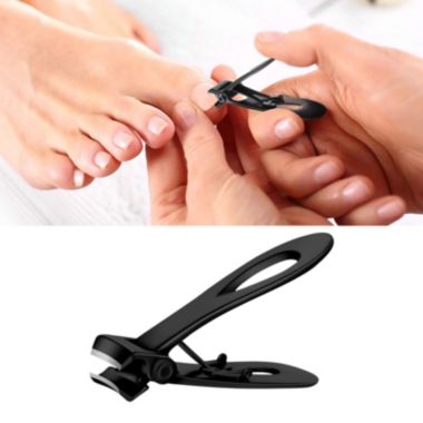 Eeekit Heavy Duty Carbon Steel Extra Large Thick Toe Nail Clippers Black. View a larger version of this product image.