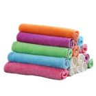 Alternate image 0 for Stock Preferred 12-Pieces 9.05"x7.08" Bamboo Fiber Kitchen Cleaning Wiping Towel Rags