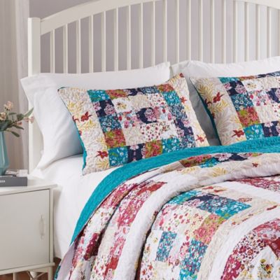 Full/Queen Carnival Details about   Greenland Home Marley Quilt Set 