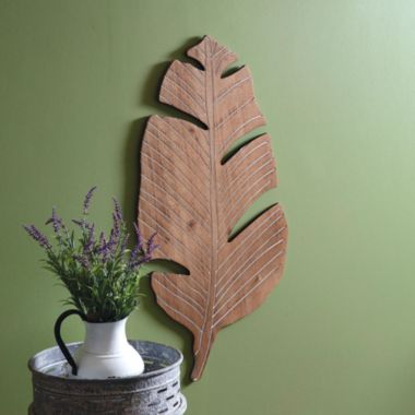 Slickblue Banana Leaf Wood Wall Decor. View a larger version of this product image.