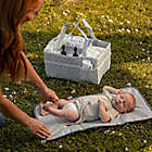 Alternate image 2 for Baby Portable Changing Pad, Diaper Bag, Travel Mat Station by Comfy Cubs (Earth Green, Compact)