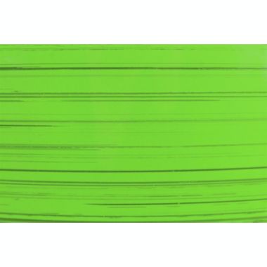 Garden Elements Glazed Brushed Happy Large Plastic Planter, Bright Green, 15". View a larger version of this product image.