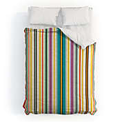 Deny Designs Sharon Turner retro stripe Comforter