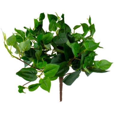 Allstate 12" Two Tone Philodendron Artificial Floral Spray. View a larger version of this product image.