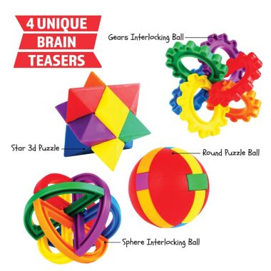 Neliblu Party Favors for Kids - Fun Puzzle Balls - Goody Bag Fillers - Treasure Box Prizes. View a larger version of this product image.