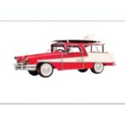 Alternate image 0 for Old Modern Handicrafts 1957 Ford Country Squire Station Wagon Model - Red