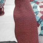 Alternate image 2 for Blancho Bedding Falling Snow 3PC Cotton Vermicelli-Quilted Printed Quilt Set (Full/Queen Size)