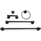 Alternate image 0 for Bathroom Hardware Accessory Set Includes 24'' Towel Bar, Toilet Paper Holder, Hand