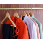 Alternate image 2 for Shara Sofia 10-Pack Woodeen Suit Hangers