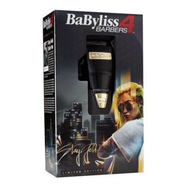 BaByliss PRO Black Cordless Clipper FX870BN Black & Gold BlackFX + BaBylissPRO BLACKFX High-Performance Turbo Dryer + Babyliss Pro Barberology Industrial Barber Apron #BBAPRON + Wahl Flat Top Comb Black. View a larger version of this product image.