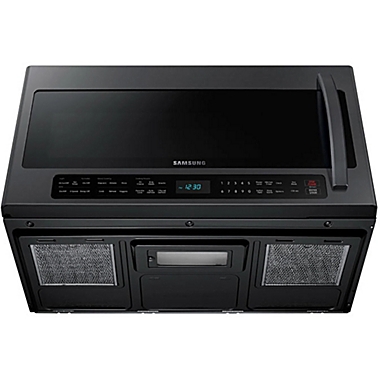 2.1 Cu. Ft. Black Stainless Over-the Range Microwave. View a larger version of this product image.