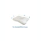 Alternate image 3 for Roscoe Cervical Pillow and Neck Pillow For Sleeping - Indented Contour Pillow for Sleeping on Back or Side - 16" x 23", Firm