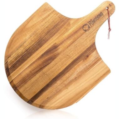 Chef Pomodoro All Natural Acacia Wood Pizza Peel, Gourmet Luxury Pizza Paddle for Baking Homemade Pizza and Bread - Oven or Grill Use. View a larger version of this product image.