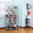 Alternate image 2 for SONGMICS 10 Tiers Shoe Rack