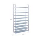 Alternate image 3 for SONGMICS 10 Tiers Shoe Rack