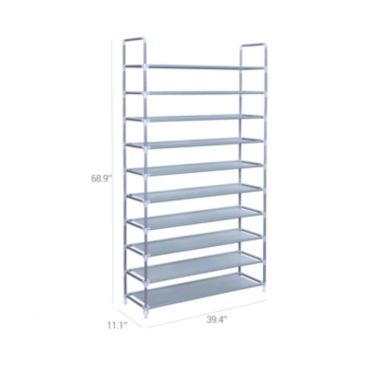SONGMICS 10 Tiers Shoe Rack. View a larger version of this product image.