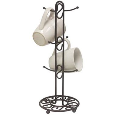 Home Basics Collection Single Mug Tree in Bronze. View a larger version of this product image.