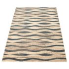 Alternate image 2 for Chaudhary Living 7.75' x 10' Off White and Blue Abstract Rectangular Area Throw Rug