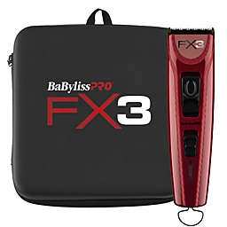 BaByliss PRO FX3 Professional High Torque Cordless Clipper with Carrying Case