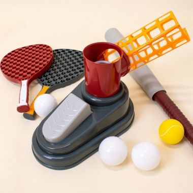 PopFun 2 in 1 Baseball and Tennis Pitching Machine. View a larger version of this product image.