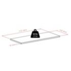 Alternate image 3 for Kenner 3-Pc Modular Desk Set, Reclaimed Wood and White