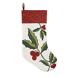 C&F Home Holly Berries Stocking