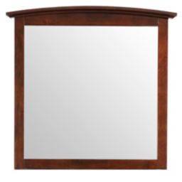 Passion Furniture 37 in. x 35 in. Classic Rectangle Framed Dresser Mirror