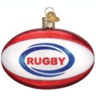 Alternate image 0 for Old World Christmas Hanging Tree Ornament, Rugby Ball
