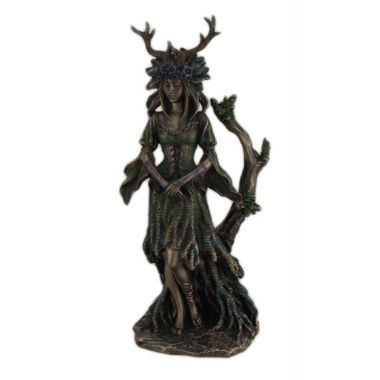 Veronese Design Guardian Goddess of the Trees Bronze Finished Statue. View a larger version of this product image.