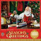 Alternate image 3 for MasterPieces 1000 Piece Christmas Jigsaw Puzzle - Santa's Workshop - 19.25"x26.75"